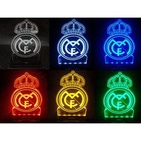 Gambar Barang Ini Ready Stock Ya Kak / Pajangan Lampu Tidur Akrilik Grafir Laser Club Bola Real Madrid .Barang Terbaru Dan Terlaris dari darti- undefined 4 Tokopedia