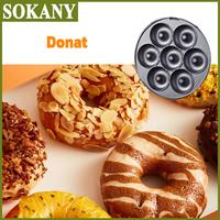 Gambar INHDBOX Donut 7 hole 3 in 1 donut making machine Small kitchen appliances, waffle manufacturer, donut maker, mini -design manufacturer, sandwich manufacturer, breakfast equipment, micro kiln wave dari parfum harum wangi undefined 4 Tokopedia