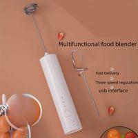 Gambar (IMPORT) 500mAH Battery Wireless Handheld household Electric Egg Beater Mixer machine small coffee and milk frother for Kitchen and home dari Loripieshops undefined 2 Tokopedia