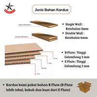 Gambar KARDUS / BOX SEPATU / KARTON / KOTAK / DUS PACKING / KEMASAN / POLOS / AKSESORIS - TAS - HANDBAG - SLINGBAG - 35X25X13 CM dari teaki undefined 1 Tokopedia