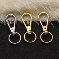 Gambar 5pcs Metal Swivel Snap Lobster Claw Clasp Carabiner for DIY Handbag Jewelry Keyring Keychain Make Supplies Accessories dari IKANN SAPU SAPUU undefined 1 Tokopedia