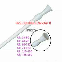 Gambar Chikito Tongkat Tirai Gantungan Flexie Tiang Gorden Curtain Rail 135 dari rehan motor2 undefined 1 Tokopedia