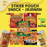 Gambar Stiker Label Snack Jajanan Kemasan Pouch Plastik Desain Product Customb Makaroni Basreng Keripik Pisang dari candy sweet 34 undefined 3 Tokopedia