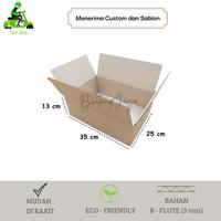 Gambar KARDUS / BOX SEPATU / KARTON / KOTAK / DUS PACKING / KEMASAN / POLOS / AKSESORIS - TAS - HANDBAG - SLINGBAG - 35X25X13 CM dari teaki undefined 3 Tokopedia