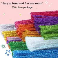 Gambar 200 Pcs Pipe Cleaners Flexibly Multi-Color Chenille Stems For DIY Art Craft Supplies Handmade Craft Kit Christmas Decorations dari cicing kucing merinding undefined 1 Tokopedia