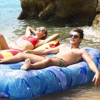 Gambar Portable Folding Inflatable Lazy Sofa Couch Water Floating Air Bed Camping Beach Chair Outdoor Furniture Garden Sun Loungers dari agsusss undefined 2 Tokopedia