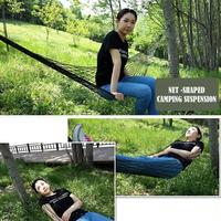 Gambar Outdoor Sleeping Hanging Bed Camping Hammock Bed Parachute Hammocks Survival Furniture Garden Picnic Rocking Chair Swing Mesh dari tongseng oseng seeng undefined 3 Tokopedia