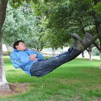 Gambar Outdoor Sleeping Hanging Bed Camping Hammock Bed Parachute Hammocks Survival Furniture Garden Picnic Rocking Chair Swing Mesh dari tongseng oseng seeng undefined 4 Tokopedia
