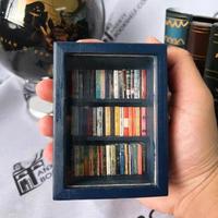 Gambar Stress Relief Bookshelf Miniature Book Match Boxes Display Case Cabinet Home Desktop Decorations Holiday Gift For Family and kid dari seres resepes medisaweres undefined 1 Tokopedia