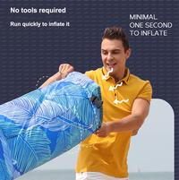 Gambar Portable Folding Inflatable Lazy Sofa Couch Water Floating Air Bed Camping Beach Chair Outdoor Furniture Garden Sun Loungers dari agsusss undefined 5 Tokopedia