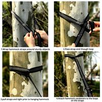Gambar Furniture Accessory Hammock Straps Hammock Strap Hanging Hammock Belt Hamaca Hamak for Camping Traveling Hanging Tree Rope dari junjuriki kiyubi lamak undefined 5 Tokopedia