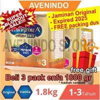 Gambar Enfagrow A+ 3 Original Plain 1800 Gram 1800Gr Vanila dari SAVERA BABY STORE undefined 1 Tokopedia