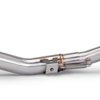 Gambar 45mm Off-road Motorcycle Exhaust Muffler with Front Link Tube For Honda CRF230F 18-20 Year Dirt Bike Exhaust System Modify Parts dari sinatstore undefined 2 Tokopedia