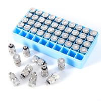 Gambar 50Pcs High Pressure Mist Cooling Atomizing Sprayer 3/16" 0.1~0.5mm Anti Drip Fog Nozzle Garden Agriculture Irrigation Humidify dari belemhayam undefined 2 Tokopedia