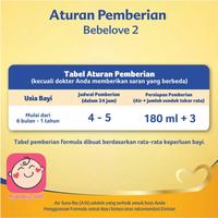 Gambar BEBELOVE 2 FORMULA BAYI BUBUK 1800 GR dari dangastore undefined 2 Tokopedia