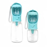 Gambar 2 in 1 550ml Portable Food Grade Material Dog Cat Travel Pet Water Cup Bottle With Food Dispenser Feed & Drinking Supplies dari iwoo store22 undefined 4 Tokopedia