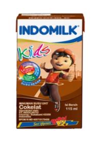 Gambar JT-2024 INDOMILK SUSU UHT KIDS COKLAT 115ML dari Destafani undefined 1 Tokopedia