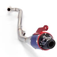 Gambar 45mm Off-road Motorcycle Exhaust Muffler with Front Link Tube For Honda CRF230F 18-20 Year Dirt Bike Exhaust System Modify Parts dari sinatstore undefined 5 Tokopedia