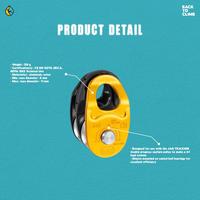 Gambar PETZL Jag Double Pulley Safety Equipment rope access dari NITRO 58 undefined 2 Tokopedia