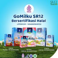 Gambar Susu Kambing SR12 Gomilku 200gr Go Milku Susu Bubuk Etawa Halal - Coklat 200gr dari PTHARUMMAS undefined 3 Tokopedia