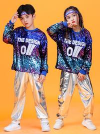 Gambar Boys Hip Hop Drum Street Dance Girls Jazz Dance Children's Cheerleading Performance Clothing dari toren cai mani pejuh undefined 1 Tokopedia