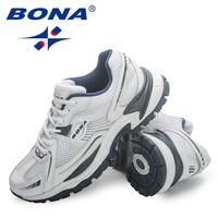 Gambar BONA 2023 new Designers Men Running Shoes High Quality Platform running shoes Chunky Sport Shoes Man Outdoors breathable Walkin dari toko mainan anak-anak 7 undefined 3 Tokopedia