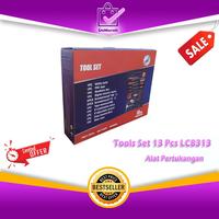Gambar New- Tool Set 13 Pcs LC8613 / Alat Pertukangan Tools Toolset dari uL shoop undefined 1 Tokopedia