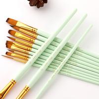 Gambar Isi 12/Set Kuas Cat Air Professional Nylon Hair Paint Brush Watercolor Acrylic Wooden Handle Painting Brushes Art Supplies - Biru Muda dari wawanhumble1 undefined 5 Tokopedia