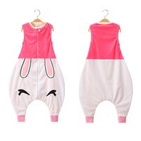 Gambar New Rose Red Rabbit Four Seasons Sleeveless Split Leg Sleeping Bag Universal Breathable and Comfortable Children's Home Clothing dari toren cai mani pejuh undefined 1 Tokopedia