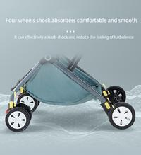 Gambar SIMPLYBABY  Wholesale High Quality Lightweight Multi-Functional Foldable 3 in 1 Baby Pushchair High Landscape Baby Carriage Baby Strollers  Brand New dari SimplyBaby undefined 5 Tokopedia