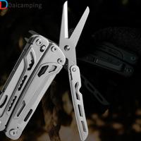 Gambar Daicamping DL5 Portable Multi Tools /Clip Pliers Outdoors Multifunctional EDC Folding Knife Multitools Big Scissors Saw Clamps dari Fostex undefined 1 Tokopedia