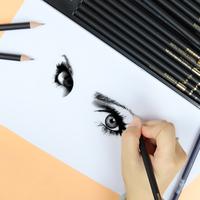 Gambar New 29pcs Sketch Pencil Set Professional Sketching Drawing Pencil Set Pencil Boxes Kit For Painter School Painting Art Supplies dari slebewtoko undefined 2 Tokopedia