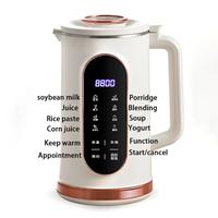 Gambar Soybean Milk Machine Electric Juicer Blender Mini Soy Milk Maker Home Wall Breaking Machine 10-leaf Blade Kitchen Appliances dari fhujian olshop111 undefined 3 Tokopedia