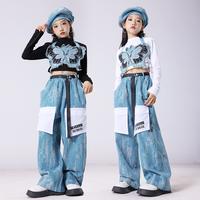 Gambar Children's Sweet Cool Cowboy Butterfly Vest Jazz Dance Street Dance Show Stand Drum Trendy Clothing Boys and Girls Performance C dari toren cai mani pejuh undefined 2 Tokopedia
