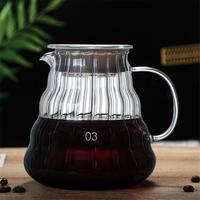 Gambar Glass Coffee Pot Coffee Kettle Reusable Heat Resistant Coffee Teapot Utensil Coffee Server Barista Percolator 300ml 500ml 700ml dari powkekw undefined 3 Tokopedia