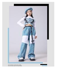 Gambar Children's Sweet Cool Cowboy Butterfly Vest Jazz Dance Street Dance Show Stand Drum Trendy Clothing Boys and Girls Performance C dari toren cai mani pejuh undefined 5 Tokopedia
