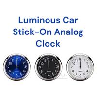 Gambar Luminous Jam Mobil Analog Dashboard Digital Jam Elektronik Tempel Dashboard Mobil SUV Universal - Hitam dari Pancaputra Jaya undefined 1 Tokopedia