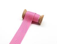 Gambar 1 inch 25mm Colorful Geometric Stripe Herringbone Woven pattern Ribbon Wrapped Gift Packages Folk-Custom Tape dari semvilua undefined 3 Tokopedia