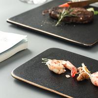 Gambar Classic Black Western Steak Dinner Plate Knife And Fork Set Japanese Ceramics Sushi Kitchen Plate Dinnerware Home ResturantLA918 dari 0BolAkaktus undefined 2 Tokopedia