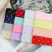 Gambar Bow Gold Foil Satin Ribbon for Gift Wrapping for Crafts, Hair Bows Making, Wreaths, Flower Bouquets and DIY Sewing Decoratio dari serser08 undefined 2 Tokopedia