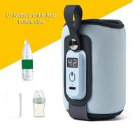 Gambar Lightweight Baby Bottle Warmer Bag Portable USB Bottle Warmer 5 Gear dari pasrahstore01 undefined 2 Tokopedia