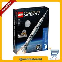 Gambar Best !! LEGO Ideas 92176 LEGO NASA Apollo Saturn V Space Rockets Brick Model dari Sancc Storee undefined 2 Tokopedia