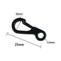 Gambar 10Pcs Mini Carabiner EDC Spring Backpack Clasp Keychain Paracord Tactical Gear Rope Hooks Outdoor Survival Camping Equipment dari cusmen undefined 3 Tokopedia