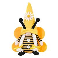 Gambar New Bumble Bee Striped Gnome Scandivian Tomte Nisse Swedish Honey Bee Elfs Party & Holiday DIY Decorations dari Maek-3 undefined 4 Tokopedia