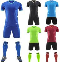 Gambar Customized Children's Football Kit Men's Soccer Team Jersey Sets Vertical Stripe Sports Suit Quick Drying Fabric Uniform 6years dari Yin Slash undefined 1 Tokopedia