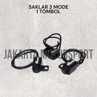 Gambar LIGHTECH - Saklar On Off Lampu Sorot Tembak 3 Mode Spion Stang Kiri Kanan Alumunium Waterproof - 1Tombol - SpionKiri dari Jakarta Motorsport undefined 1 Tokopedia