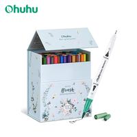 Gambar Murah Ohuhu Art Markers Dual Tips Line Marker Set WaterColor Pen Coloring Water Color Brush Fineliner Painting Drawing School Supplies dari Boller stores undefined 2 Tokopedia