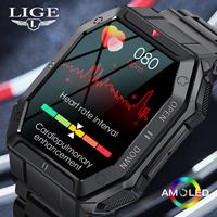 Gambar Lige Bluetooth Call Luxury Bla Band Smart Watch For Men Smartwatch Outdoors Sport Fitness Clock Heart Rate Monitoring dari Zephyr Gale undefined 1 Tokopedia