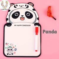 Gambar [UNIKUSUKA] Papan Tulis Mini Anak Karakter Hewan Lucu FREE Spidol Dan Gantungan , Mini Whiteboard Cute dari Mainline3 undefined 3 Tokopedia