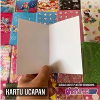 Gambar Kartu Ucapan gift card Kado Souvernir motif warna gambar ulang tahun graduatuin idul fitri karakter unicorn little pony mickey minnie bus frozen doraemon tsum bunga dari Ela julaehaa shopp undefined 4 Tokopedia